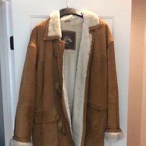 Men’s Adventure Bound Suede Leather Coat